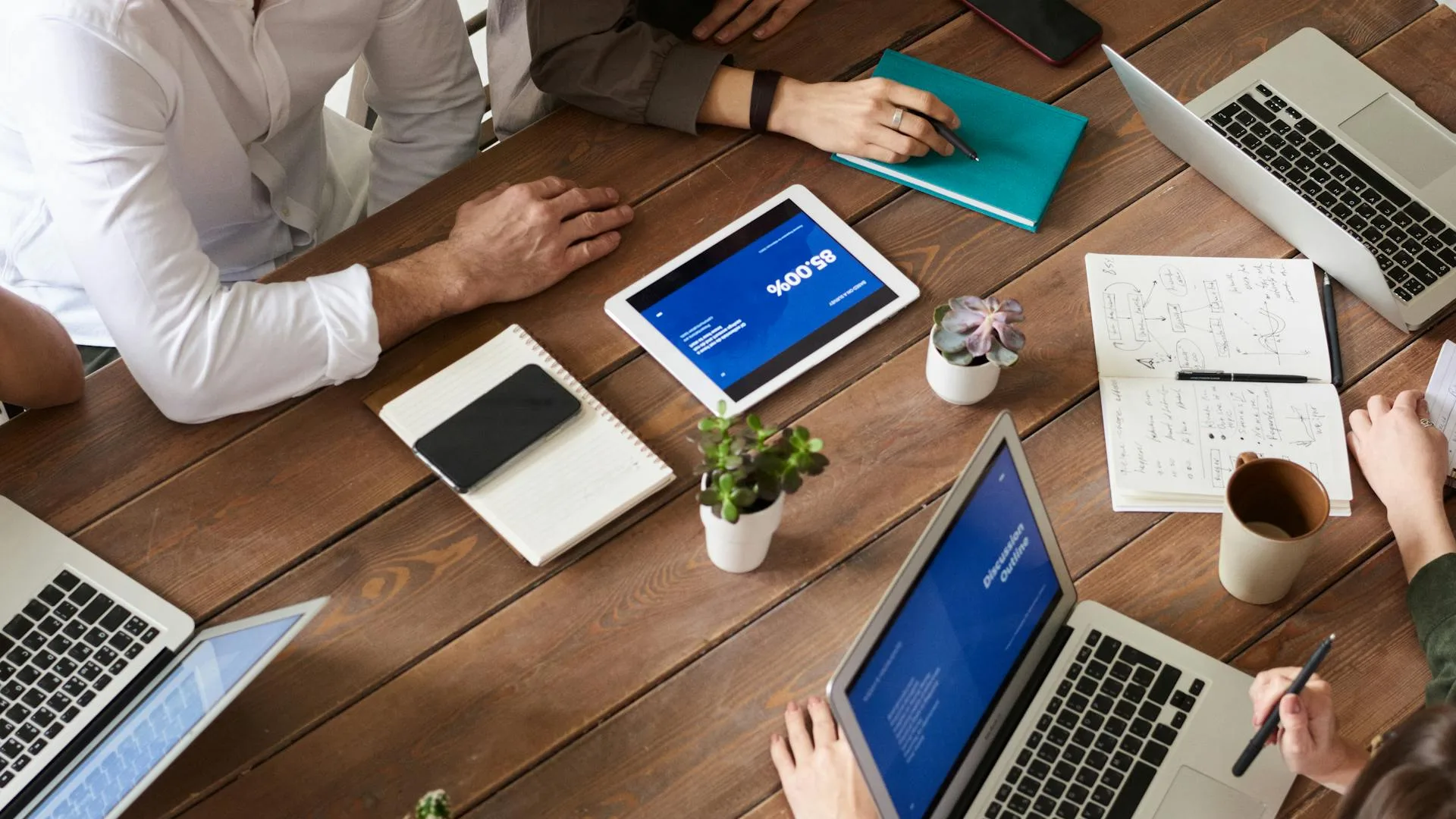 Professional banking business environment