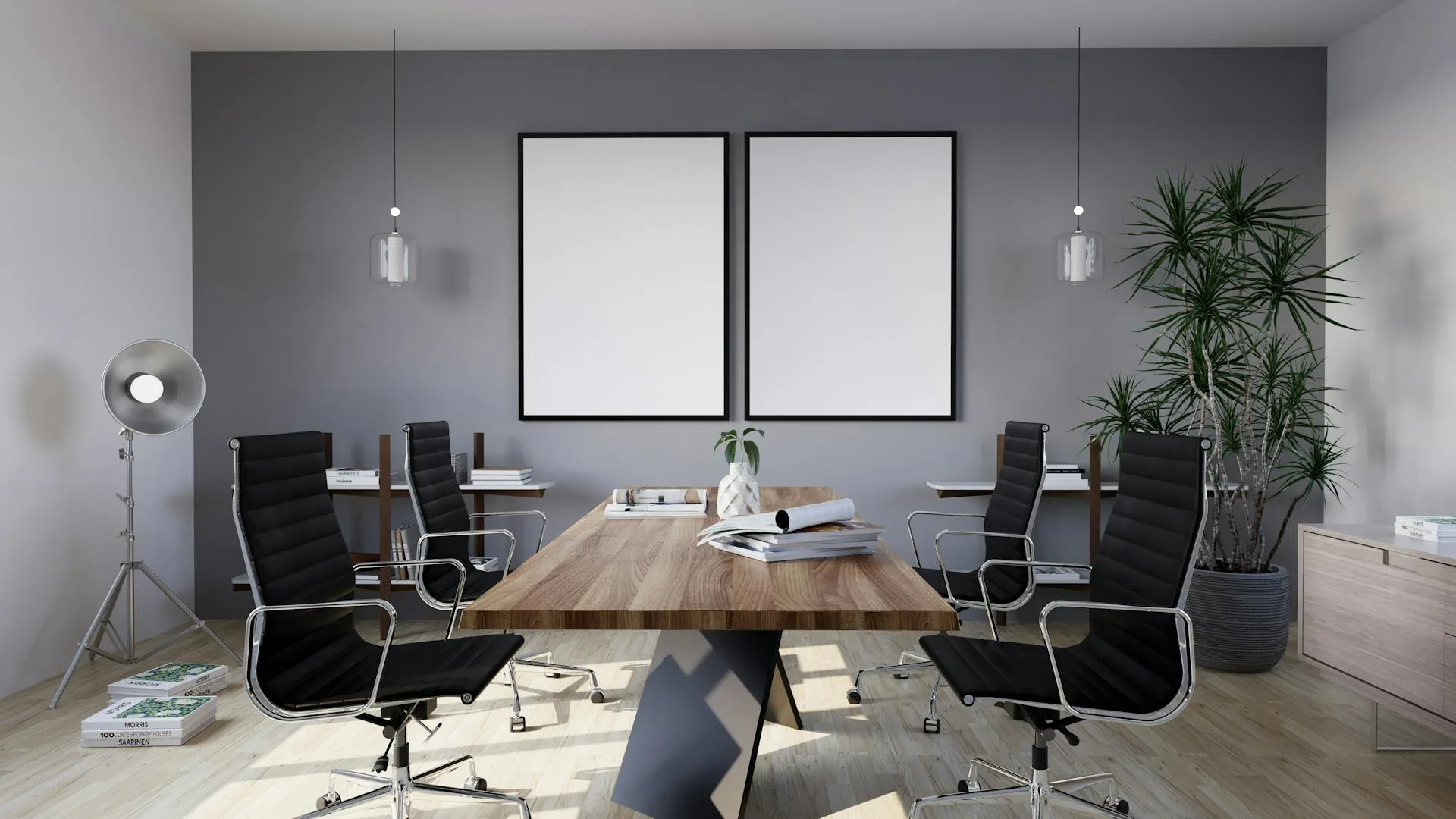 Modern meeting room